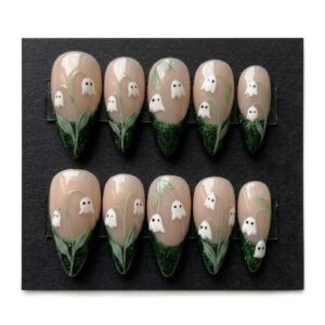 Custom 3D Printed Nail Halloween Set #005