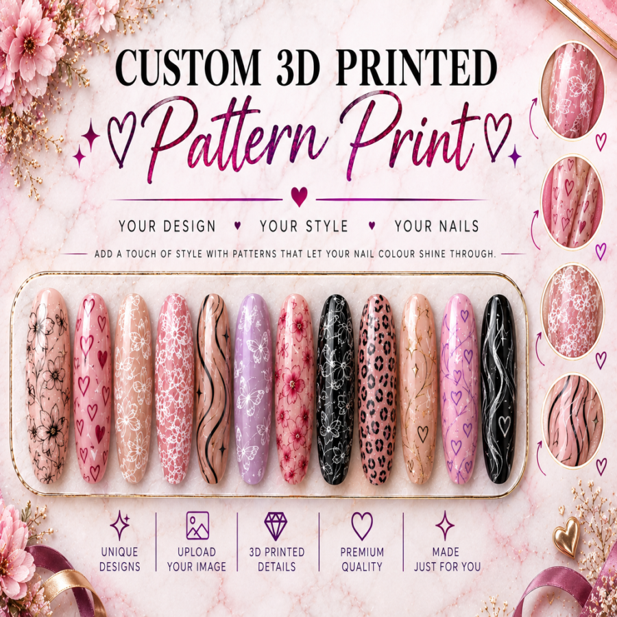 Upload Custom Nail Designs Pattern Print