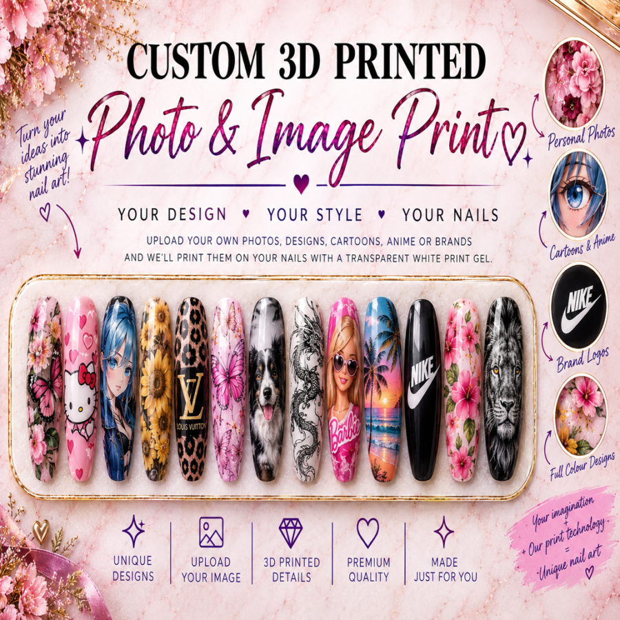 Upload Custom Nail Designs Photo & Image Print