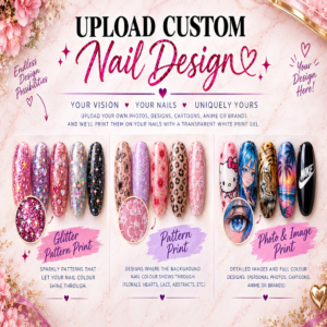 Custom 3D Printed Nail Christmas Set #001