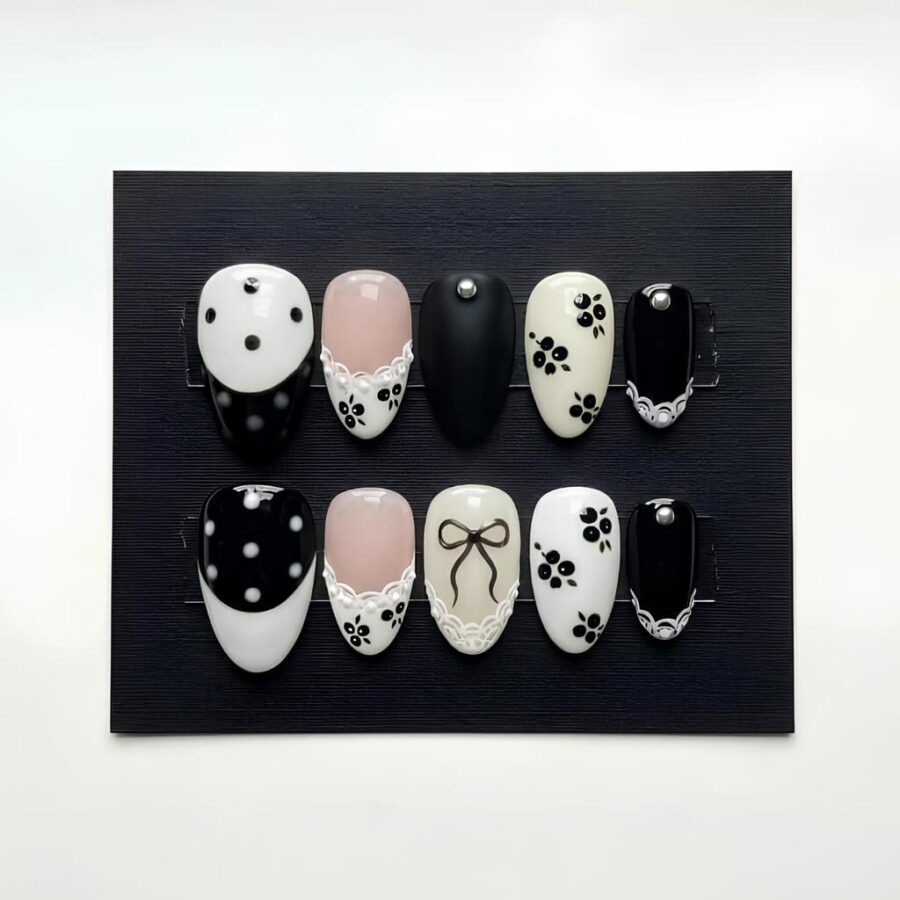 Custom 3D Printed Nail Summer Set #005