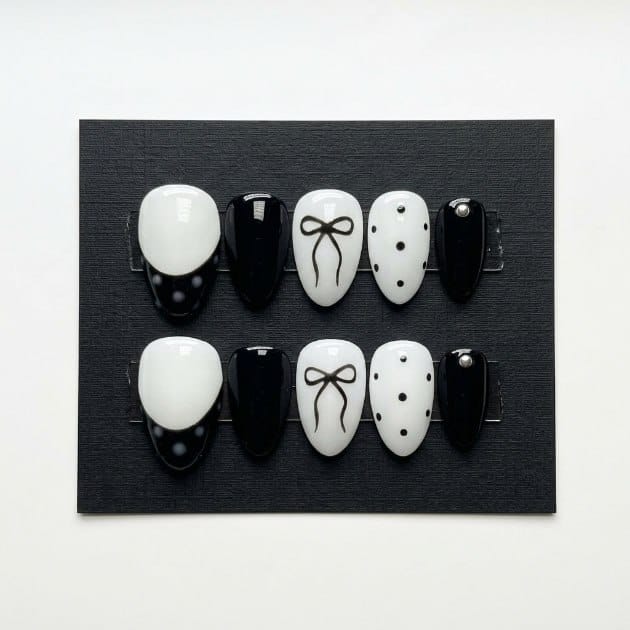 Custom 3D Printed Nail Summer Set #006